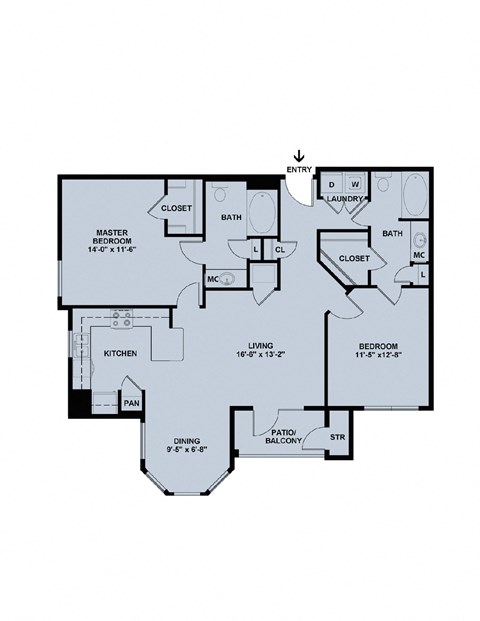 bedroom floor plan  the mansions of
